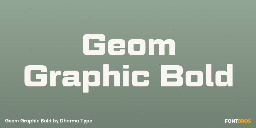 Geom Graphic Bold Poster
