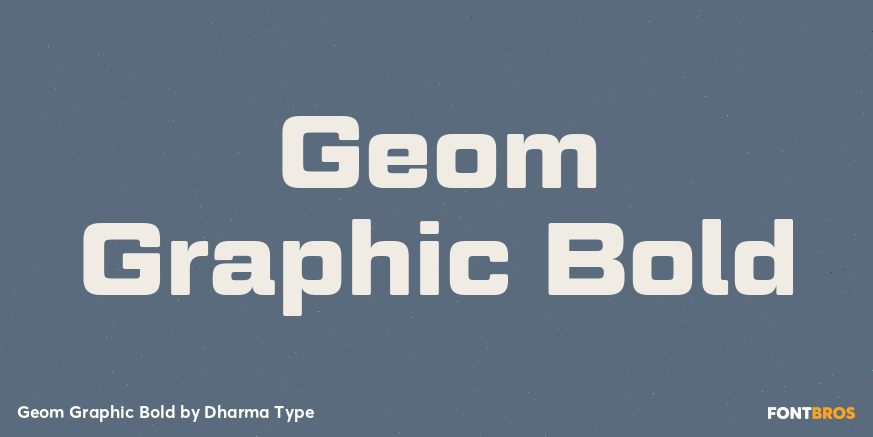 Geom Graphic Bold Poster