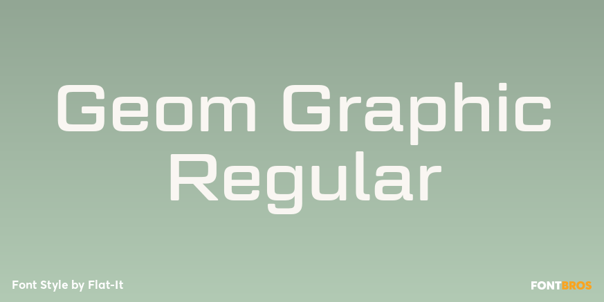 Geom Graphic Regular Poster