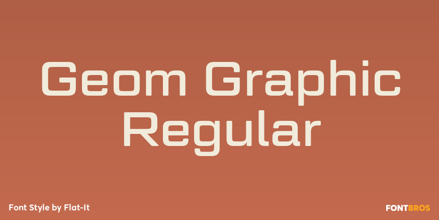 Geom Graphic Regular Poster