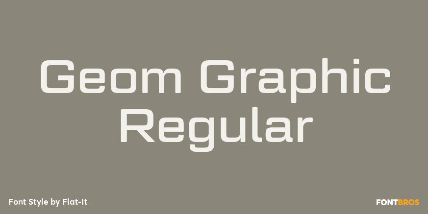 Geom Graphic Regular Poster