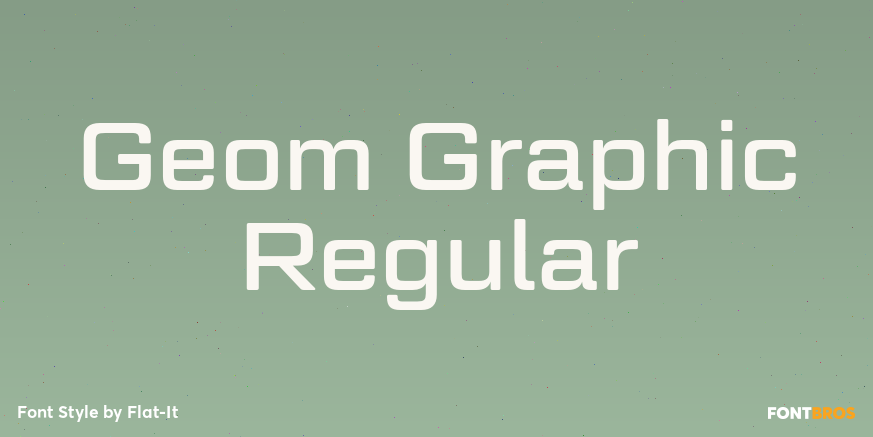Geom Graphic Regular Poster
