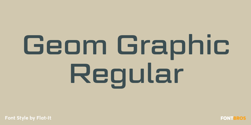 Geom Graphic Regular Poster