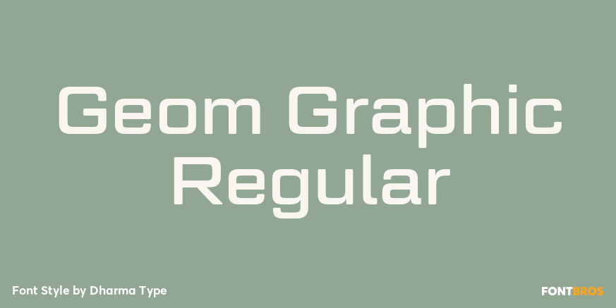 Geom Graphic Regular Poster