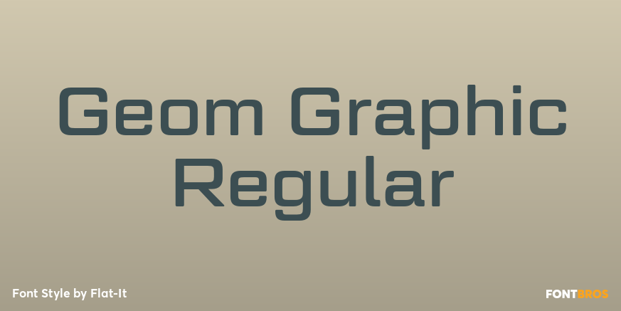 Geom Graphic Regular Poster