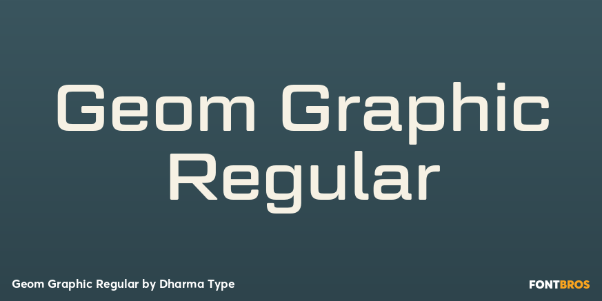 Geom Graphic Regular Poster