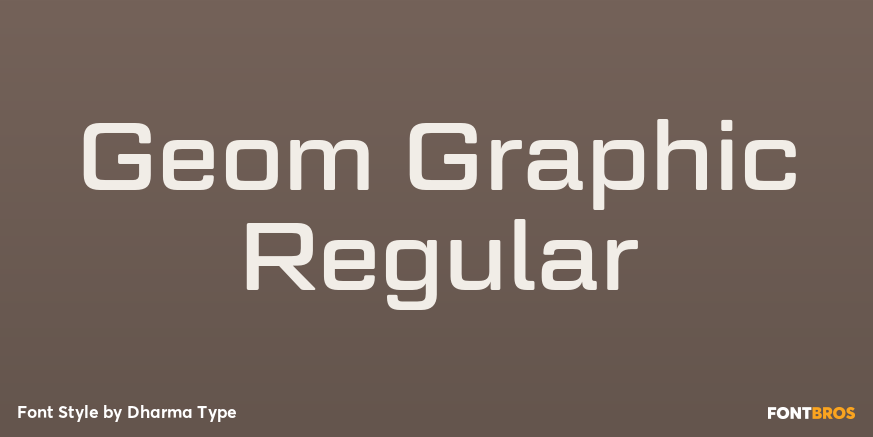Geom Graphic Regular Poster