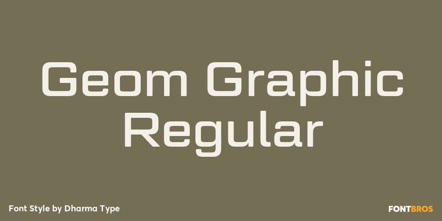 Geom Graphic Regular Poster