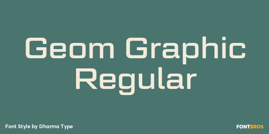 Geom Graphic Regular Poster