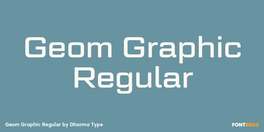 Geom Graphic Regular Poster