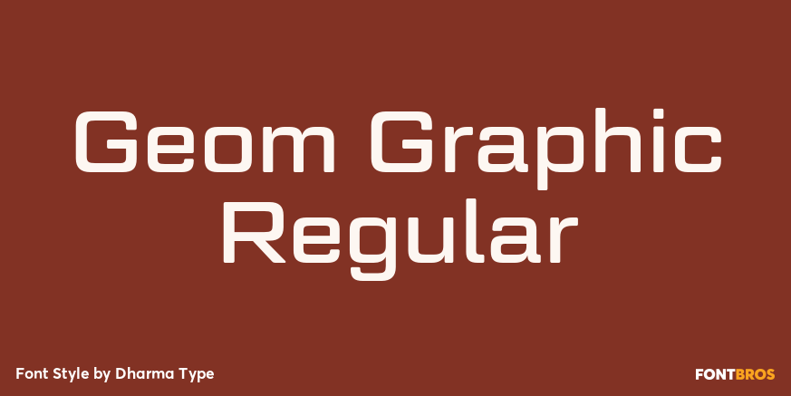 Geom Graphic Regular Poster