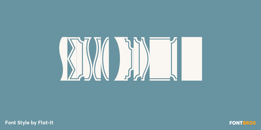 Gothic Extras A Font Poster #1