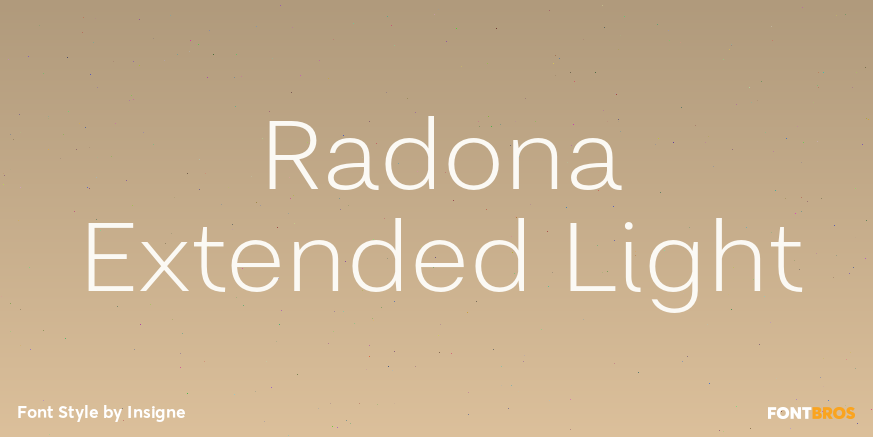 Radona Extended Light Poster