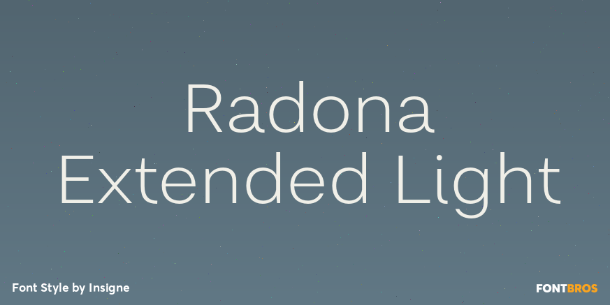 Radona Extended Light Poster