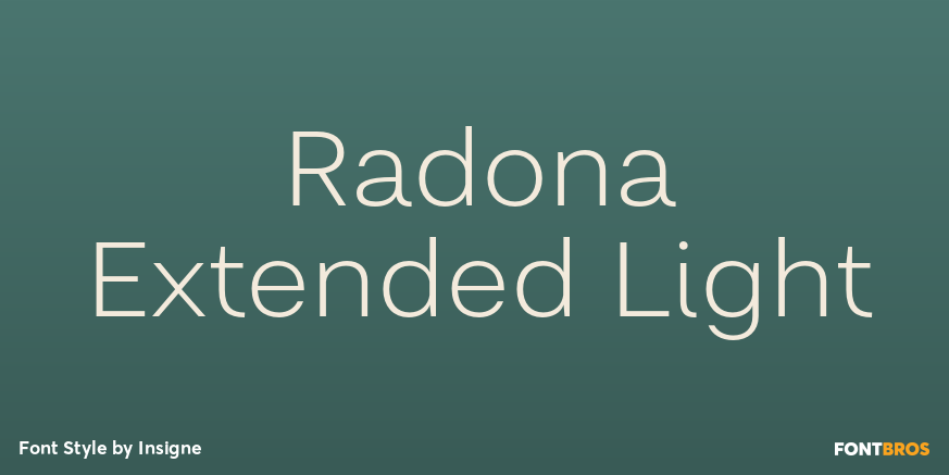 Radona Extended Light Poster
