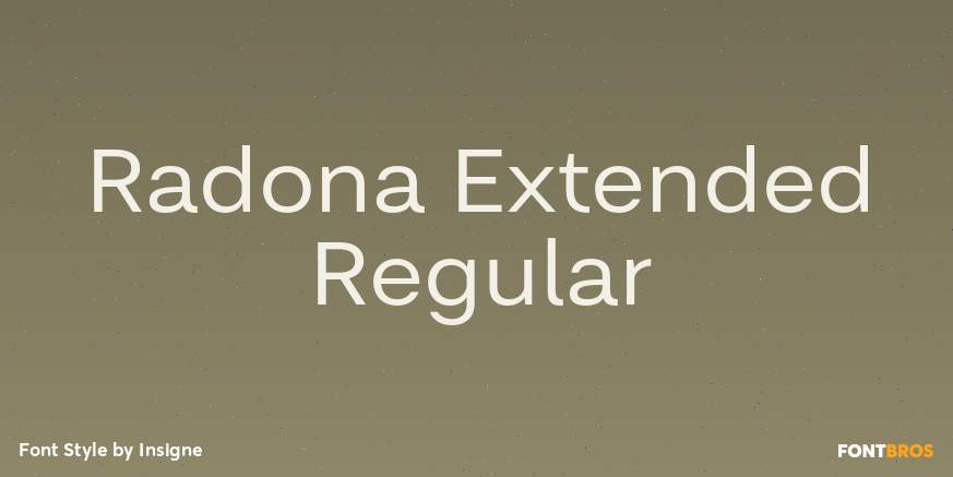 Radona Extended Regular Poster