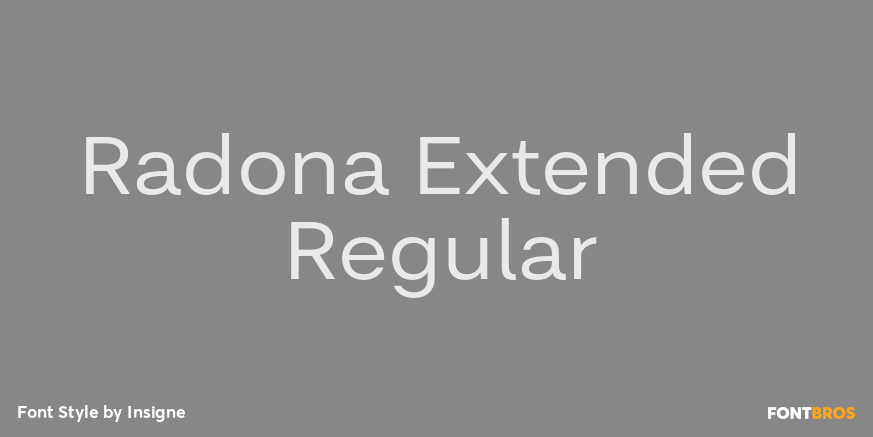 Radona Extended Regular Poster