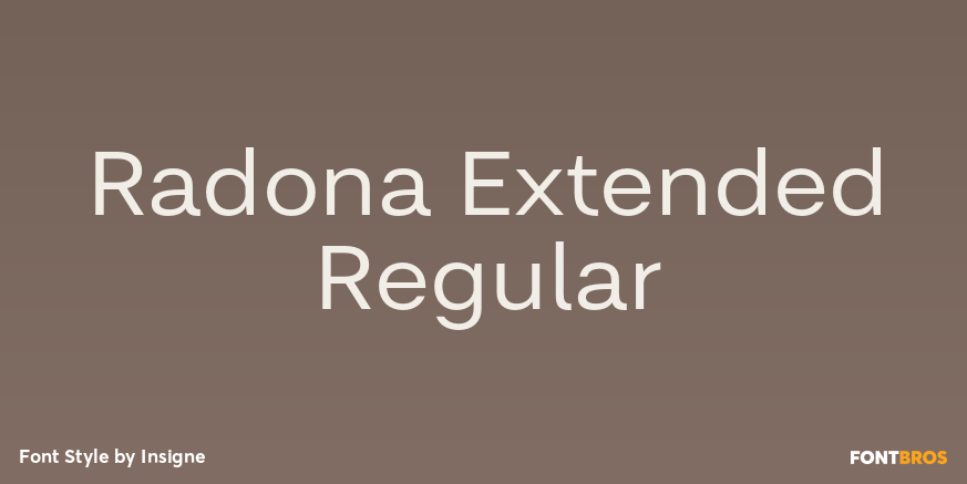 Radona Extended Regular Poster