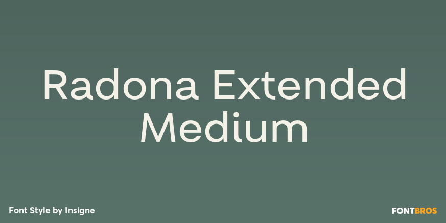 Radona Extended Medium Poster