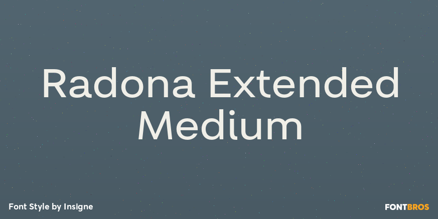 Radona Extended Medium Poster