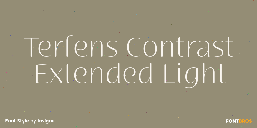 Terfens Contrast Extended Light Poster