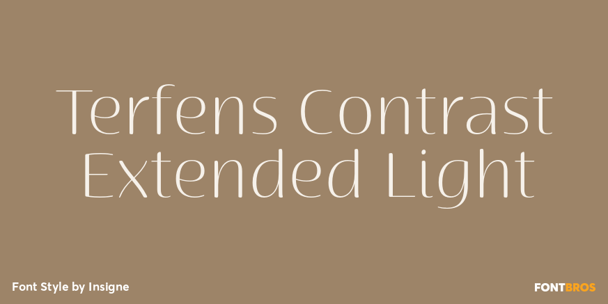 Terfens Contrast Extended Light Poster