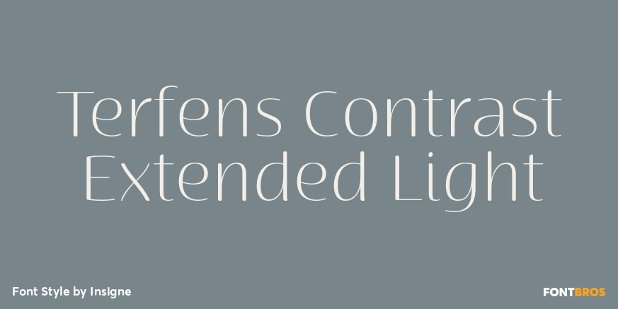 Terfens Contrast Extended Light Poster