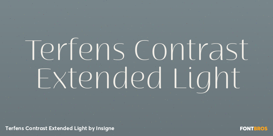 Terfens Contrast Extended Light Poster