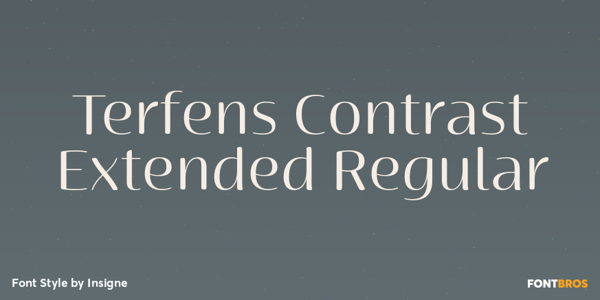 Terfens Contrast Extended Regular Poster