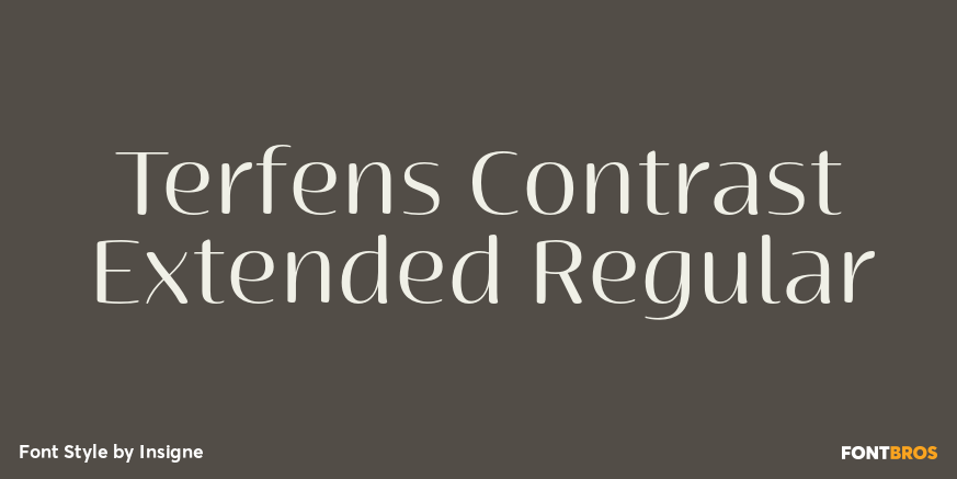 Terfens Contrast Extended Regular Poster