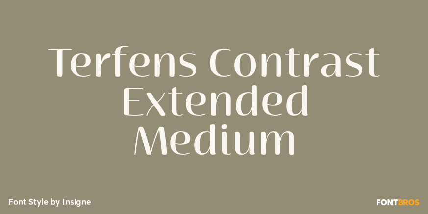 Terfens Contrast Extended Medium Poster