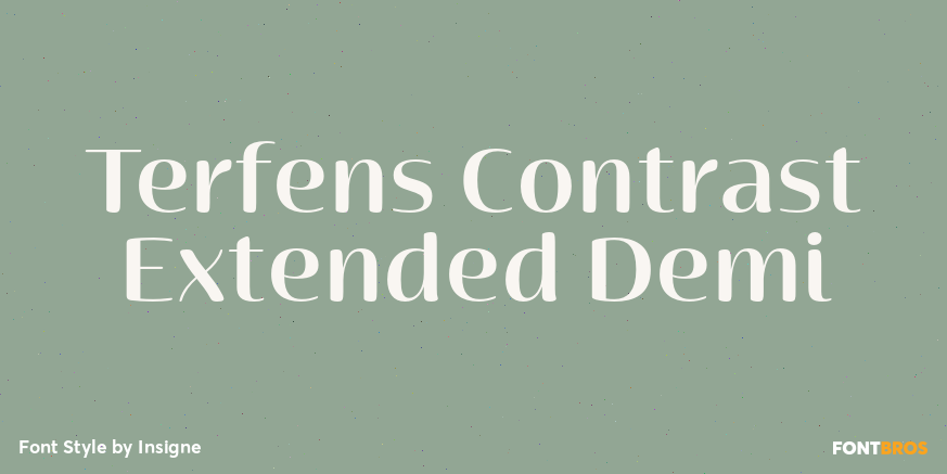 Terfens Contrast Extended Demi Poster