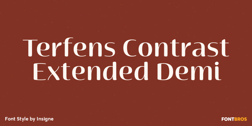 Terfens Contrast Extended Demi Poster