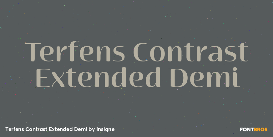 Terfens Contrast Extended Demi Poster