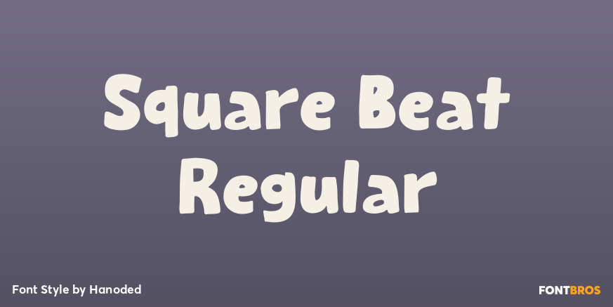 Square Beat Regular Poster
