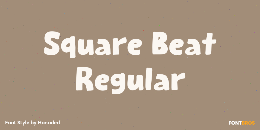 Square Beat Regular Poster