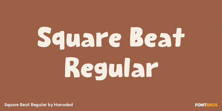 Square Beat Regular Poster