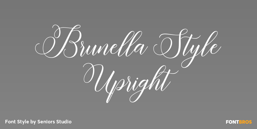 Brunella Style Upright Poster