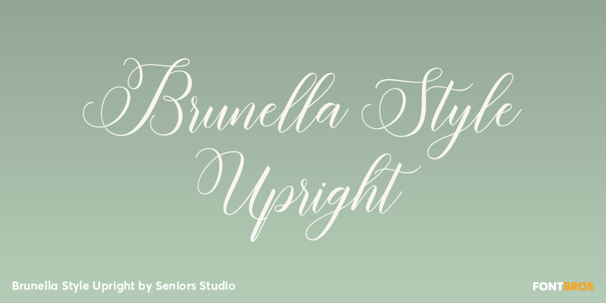 Brunella Style Upright Poster