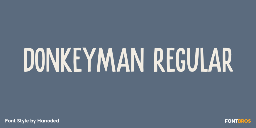 Donkeyman Regular Poster