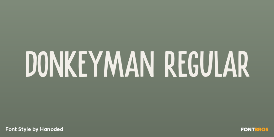 Donkeyman Regular Poster