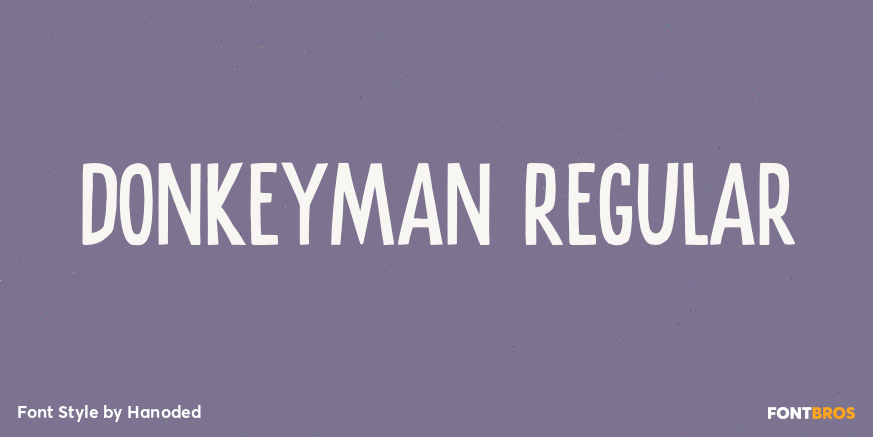 Donkeyman Regular Poster