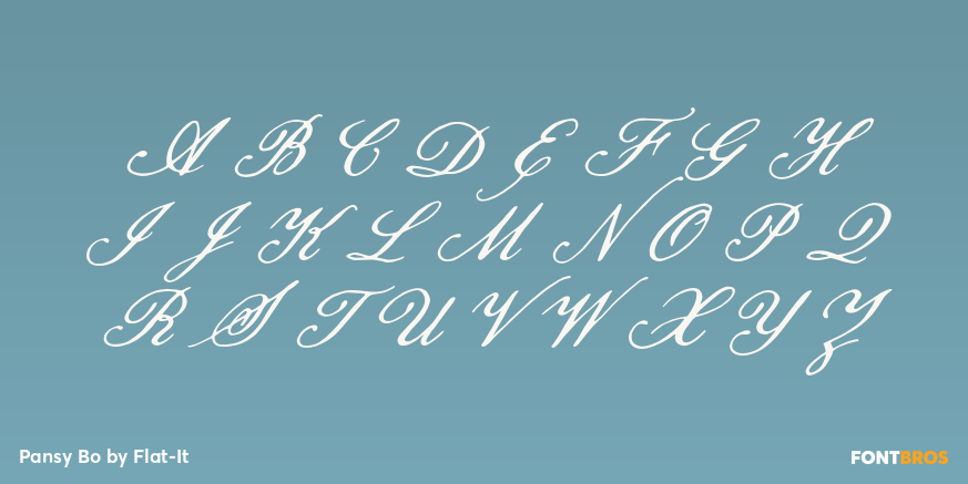 Pansy Bo Font Poster #1