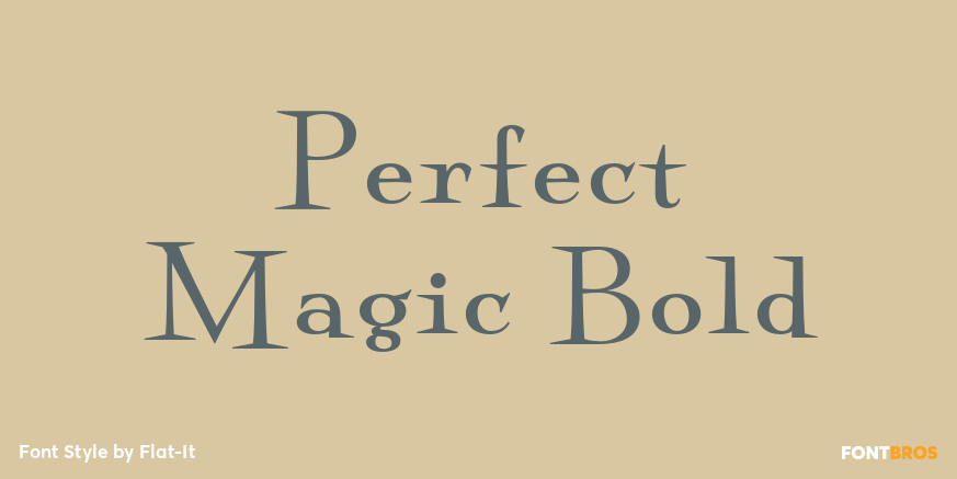 Perfect Magic Bold Poster