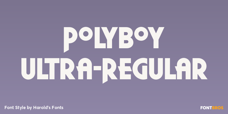 Polyboy Ultra-Regular Poster