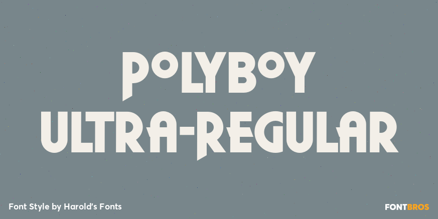 Polyboy Ultra-Regular Poster