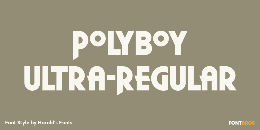 Polyboy Ultra-Regular Poster