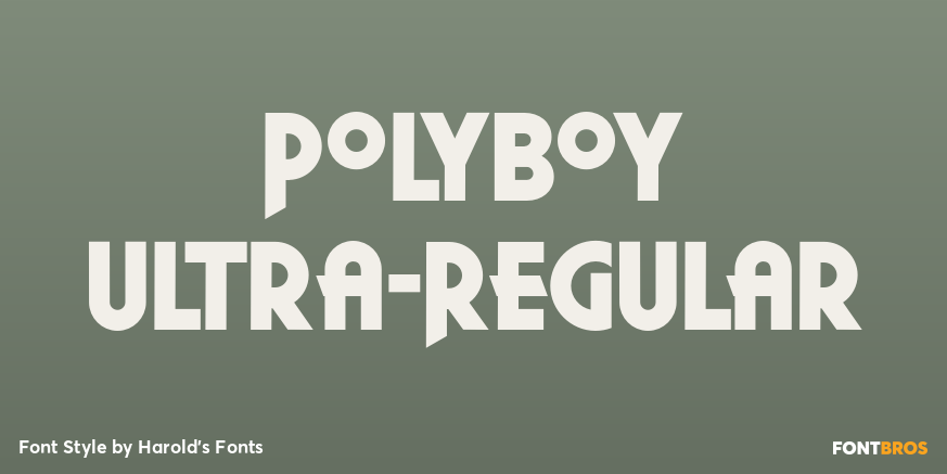 Polyboy Ultra-Regular Poster