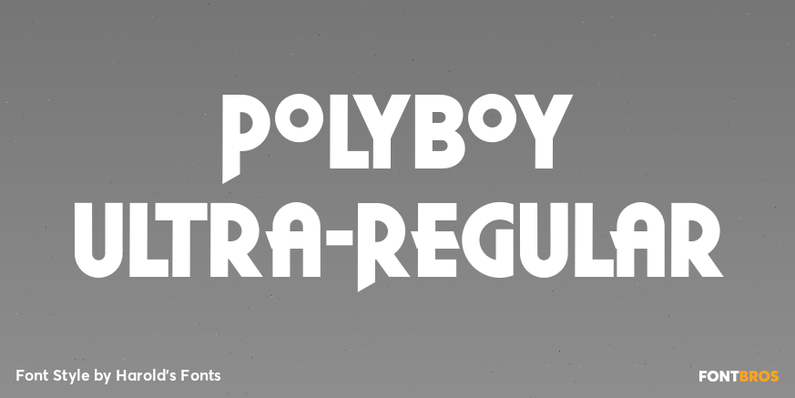 Polyboy Ultra-Regular Poster