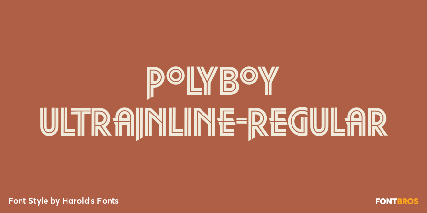 Polyboy UltraInline-Regular Poster